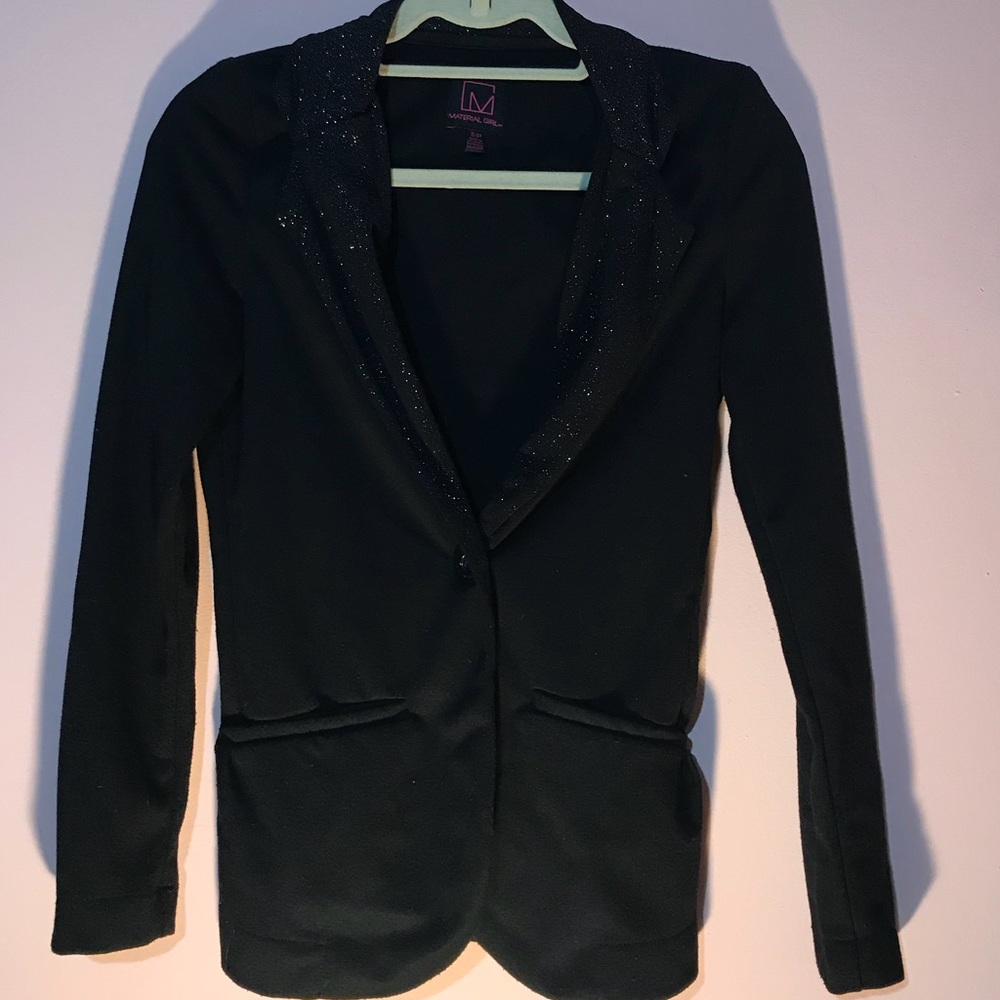 Madonna glitter blazer